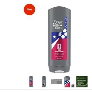 Dove Men + Care Fifa World Cup Moon Oasis Body & Face Wash 18 oz. new limited ed
